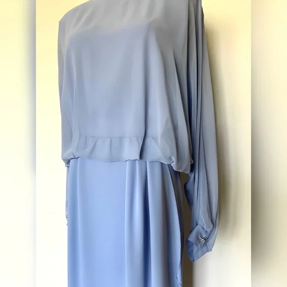 Cornflower Blue Soap Opera Dress - Picture 5 of 8